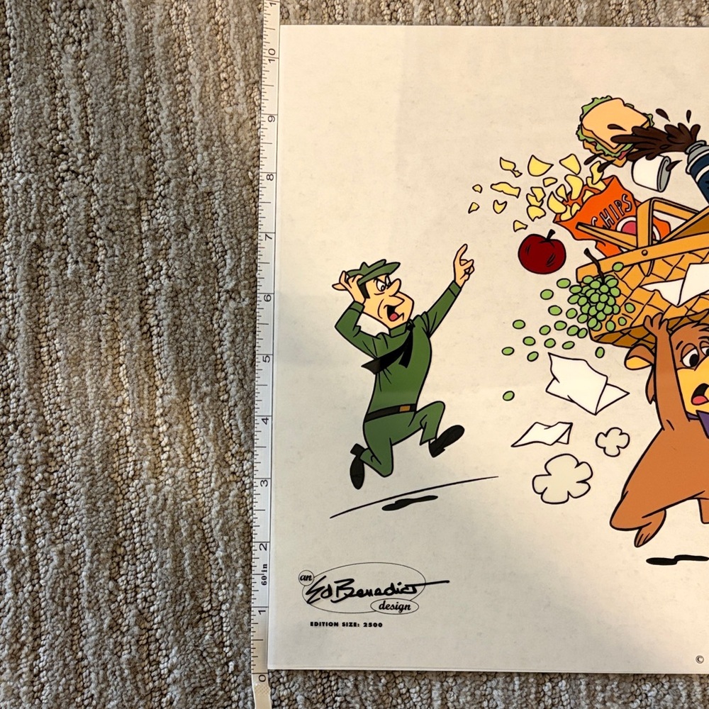 Hanna-Barbera Yogi Bear Animation Artist Cel - Picture 4 of 4